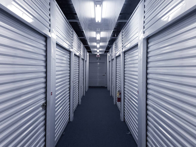hallway inside a storage facility camera cornelius nc